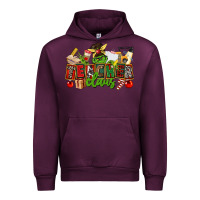 Mauve Wine teacher claus christmas Urban Hoodie - CowGirlArtShop