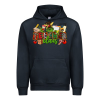 Navy teacher claus christmas Urban Hoodie - CowGirlArtShop