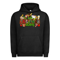 Pigment Black teacher claus christmas Urban Hoodie - CowGirlArtShop