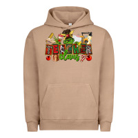 Pigment Burro teacher claus christmas Urban Hoodie - CowGirlArtShop