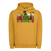 Pigment Peanut Butter teacher claus christmas Urban Hoodie - CowGirlArtShop