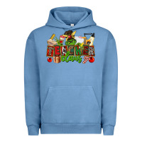 Pigment Pebble Blue teacher claus christmas Urban Hoodie - CowGirlArtShop