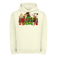 Pigment Pistachio teacher claus christmas Urban Hoodie - CowGirlArtShop