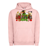 Pigment Salmon teacher claus christmas Urban Hoodie - CowGirlArtShop