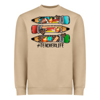 Mushroom #teacherlife pencils Heavyweight Sweatshirt - JahusDesignShop