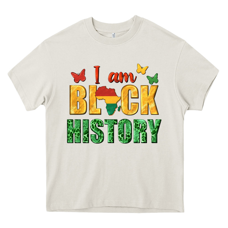 I Am Black History Juneteenth Heavy Core Tee by texasbilliewilder | Teevron