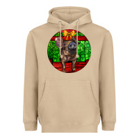 Mushroom christmas pig Heavyweight Hoodie - LillyAllenDesigns