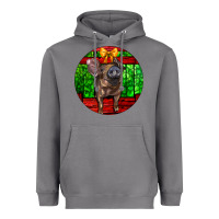 Storm christmas pig Heavyweight Hoodie - LillyAllenDesigns