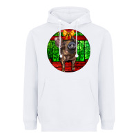 White christmas pig Heavyweight Hoodie - LillyAllenDesigns