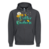Smoke scatter kindness Zipper Hoodie - NancyCooperArtShop