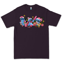 Plum pink christmas stitch and gifts Premium Tee - AdoDesignShop