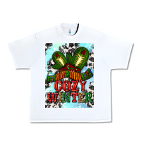 White cozy winter with gloves and scarf Urban Heavy Tee - AdoDesignShop