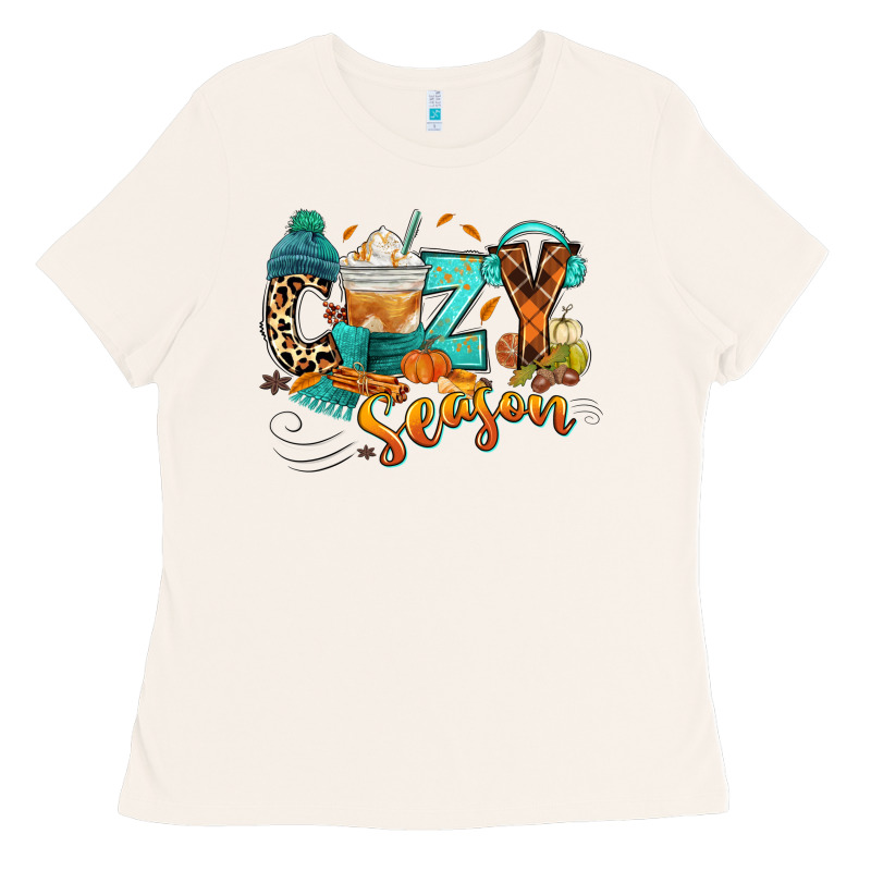 Cozy Season Fall Ladies Tee by RanaPortraitStore | Teevron