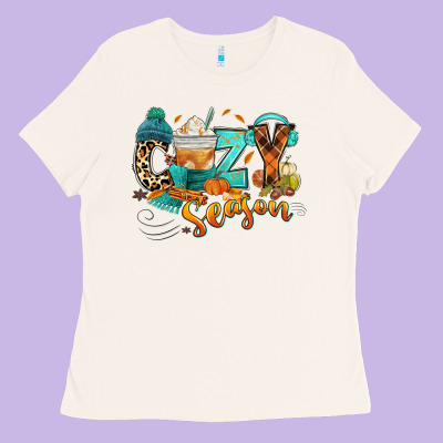 Ladies Tee Cozy season Fall