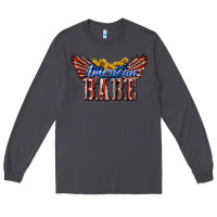 Smoke American Babe With Sunflowers Long Sleeve Tee - LillyAllenDesigns