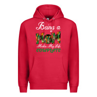 Cardinal Being A Mom Makes My Life Complete For dark Premium Hoodie - Bettercallsaul