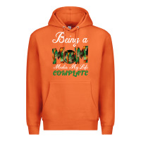 Carrot Being A Mom Makes My Life Complete For dark Premium Hoodie - Bettercallsaul