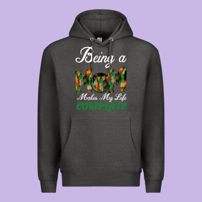 Being A Mom Makes My Life Complete For Dark Premium Hoodie Designed By Bettercallsaul