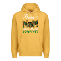 Mustard Being A Mom Makes My Life Complete For dark Premium Hoodie - Bettercallsaul