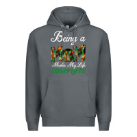 Rock Being A Mom Makes My Life Complete For dark Premium Hoodie - Bettercallsaul
