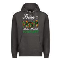 Smoke Being A Mom Makes My Life Complete For dark Premium Hoodie - Bettercallsaul