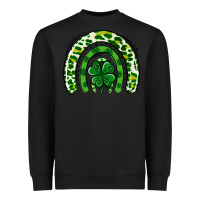 Black St Patrick Rainbow Heavyweight Sweatshirt - Jasminsmagicworld