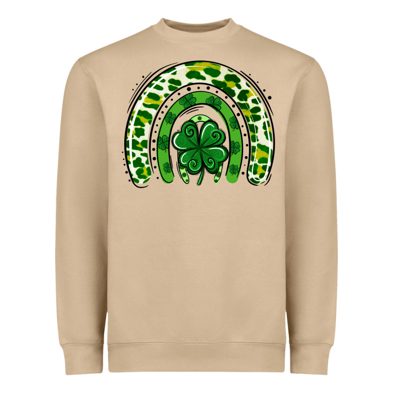 St Patrick Rainbow Heavyweight Sweatshirt by Jasminsmagicworld | Teevron