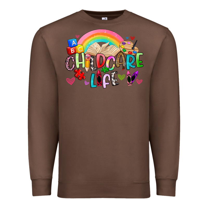 Childcare Life Premium Sweatshirt by Artiststas | Teevron