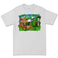 Dove Grey happy st. patrick's day cattle and calfs Premium Tee - RanaPortraitStore