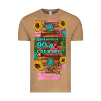 Vintage Camel raised 90's country guitar cactus sunflower's 12 oz can cooler  (slim) Vintage Tee - Artiststas