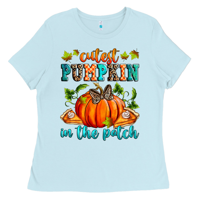 Cutest Pumpkin In The Patch Ladies Tee by RanaPortraitStore | Teevron