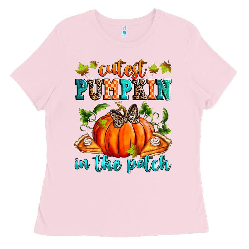 Cutest Pumpkin In The Patch Ladies Tee by RanaPortraitStore | Teevron