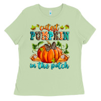 Matcha Cutest pumpkin in the patch Ladies Tee - RanaPortraitStore