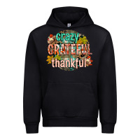 Black crazy grateful thankful Urban Hoodie - CowGirlArtShop