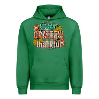 Emerald crazy grateful thankful Urban Hoodie - CowGirlArtShop