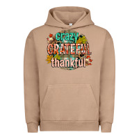Pigment Burro crazy grateful thankful Urban Hoodie - CowGirlArtShop
