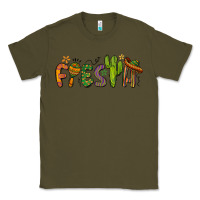 Army Green fiesta cinco de mayo Classic Tee - BarkalooDesign