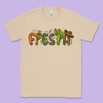 Fiesta Cinco De Mayo Classic Tee Designed By Barkaloodesign