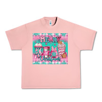 Salmon merry Christmas pink coffee Urban Heavy Tee - Jasminsmagicworld