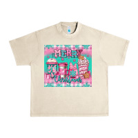 Sandshell merry Christmas pink coffee Urban Heavy Tee - Jasminsmagicworld
