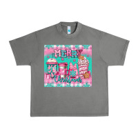 Tornado merry Christmas pink coffee Urban Heavy Tee - Jasminsmagicworld