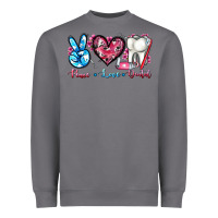 Storm peace love dental Heavyweight Sweatshirt - AdoDesignShop