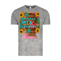 Cloud Rock raised 90's country guitar cactus sunflower's 12 oz can cooler (regula Vintage Tee - Artiststas