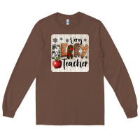 Chestnut very merry teacher christmas coaster Long Sleeve Tee - Jasminsmagicworld