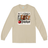Mushroom very merry teacher christmas coaster Long Sleeve Tee - Jasminsmagicworld
