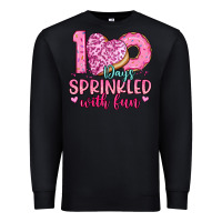 Black 100 days sprinkled with fun Premium Sweatshirt - Artiststas
