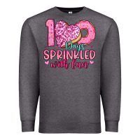 Charcoal Heather 100 days sprinkled with fun Premium Sweatshirt - Artiststas