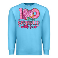 Ocean Blue 100 days sprinkled with fun Premium Sweatshirt - Artiststas