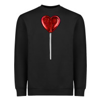 Black heart candy Heavyweight Sweatshirt - AdoDesignShop