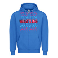 True Royal wrestling mama Zipper Hoodie - MaliasSmallBusiness